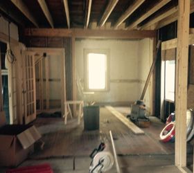 renovated modern farmhouse dining room, home decor, rustic furniture