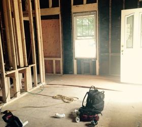 renovated modern farmhouse dining room, home decor, rustic furniture