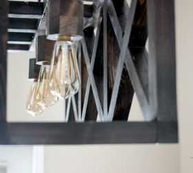 rustic industrial pendant light, diy, lighting, rustic furniture, woodworking projects