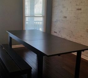 faux brick wall, diy, wall decor