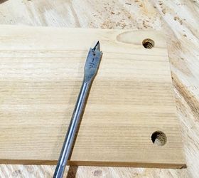 hang a swing shelf in the shower or anywhere, bathroom ideas, diy, shelving ideas, woodworking projects