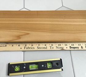 hang a swing shelf in the shower or anywhere, bathroom ideas, diy, shelving ideas, woodworking projects