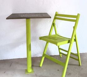 no space for a dining room hang it up, organizing, painted furniture