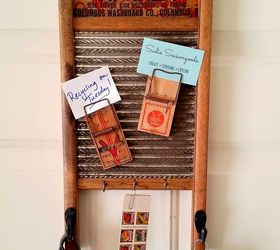 vintage farmhouse style reminder center, crafts, diy, organizing, repurposing upcycling, rustic furniture, storage ideas
