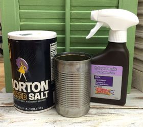 rusty tin can planters, container gardening, crafts, gardening, repurposing upcycling