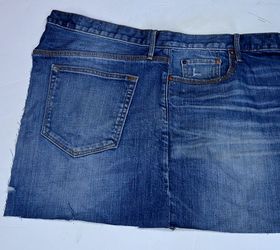 diy iphone denim pocket pillow, how to, repurposing upcycling, reupholster