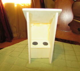 fairy garden outhouse, crafts, gardening