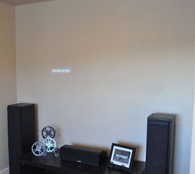 movie night make your own projector screen for less than 100, diy, how to, wall decor