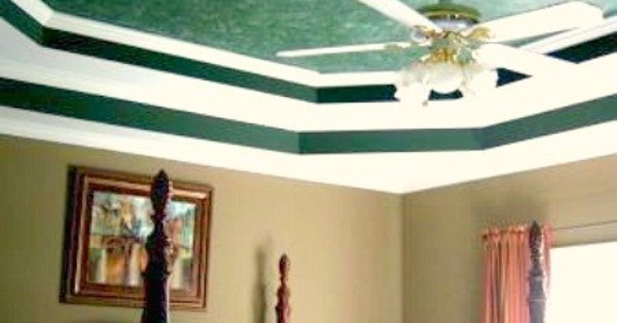 How To Paint A Faux Marble Ceiling Hometalk