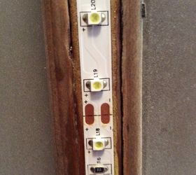 my long dark hallway needed some lights, diy, foyer, home maintenance repairs, lighting, repurposing upcycling