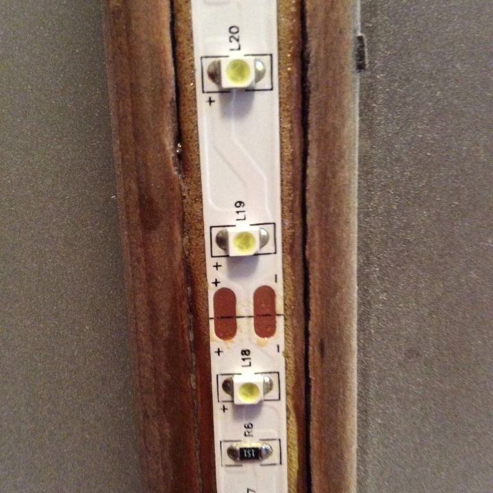 my long dark hallway needed some lights, diy, foyer, home maintenance repairs, lighting, repurposing upcycling