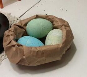 easter tweak on a garage sale find wreath, crafts, easter decorations, seasonal holiday decor, wreaths