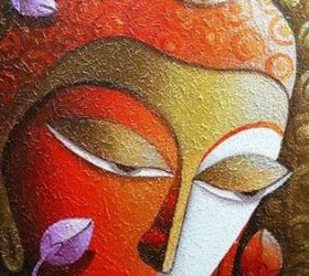 inlay stencil table, painted furniture