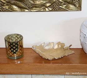 handcrafted air dry clay leaf bowls, crafts, how to