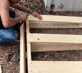 so the kids wanted a garden, container gardening, diy, gardening, woodworking projects