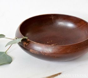 diy tribal key bowl from thrifted bowl, crafts