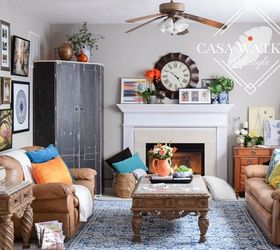 family room refresh newyearnewroomchallenge, fireplaces mantels, home decor, living room ideas