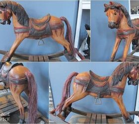 white horse, chalk paint, crafts, painted furniture