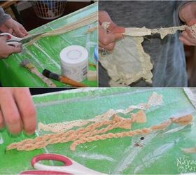 white horse, chalk paint, crafts, painted furniture