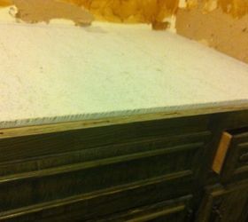 fixerupperstyle diy bathroom vanity, bathroom ideas, countertops, diy, painted furniture, tiling, woodworking projects