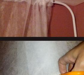 easy peasy draped ceiling and cheap, diy, how to, reupholster, wall decor