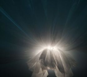 easy peasy draped ceiling and cheap, diy, how to, reupholster, wall decor