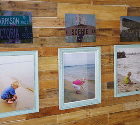 how to create a pallet wall photo display, diy, how to, pallet, wall decor