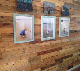 how to create a pallet wall photo display, diy, how to, pallet, wall decor
