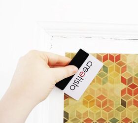 door makeover with design film, doors, wall decor