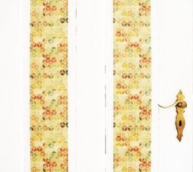 door makeover with design film, doors, wall decor
