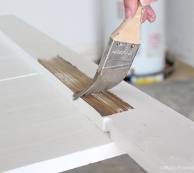 how to distress new wood fixerupperstyle, how to, painted furniture