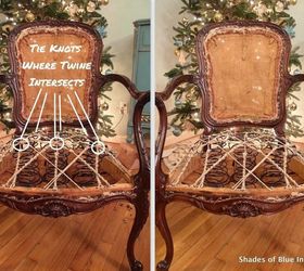 french chair repair and makeover, painted furniture, reupholster