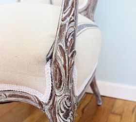 french chair repair and makeover, painted furniture, reupholster