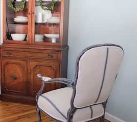 french chair repair and makeover, painted furniture, reupholster