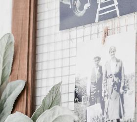 unique way to display photos in a diy picture frame, crafts, how to, repurposing upcycling, wall decor