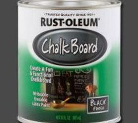 awkward wall gets a chalkboard paint makeover, chalkboard paint, crafts, diy, home decor, wall decor