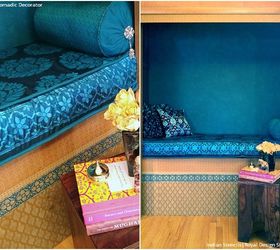 8 beautiful upholstery updates with furniture stencils chalk paint, chalk paint, painted furniture, reupholster