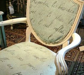 8 beautiful upholstery updates with furniture stencils chalk paint, chalk paint, painted furniture, reupholster