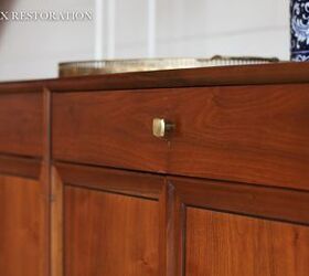 drexel declaration sideboard makeover, cleaning tips, painted furniture