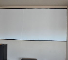 movie night make your own projector screen for less than 100, diy, how to, wall decor