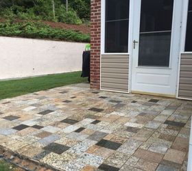 granite patio loganville ga, concrete masonry, countertops, doors, outdoor living, patio, repurposing upcycling