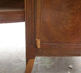 vintage sideboard gets refreshed, diy, painted furniture