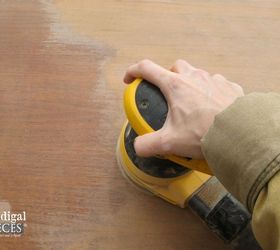 vintage sideboard gets refreshed, diy, painted furniture