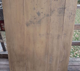 farm fresh table to fabulous, diy, painted furniture, rustic furniture, woodworking projects, Halfway through the sanding process