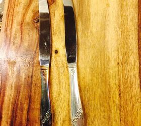 making grandma s silver shine again, cleaning tips, Before and After