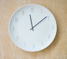 west elm inspired clock, crafts, repurposing upcycling, wall decor