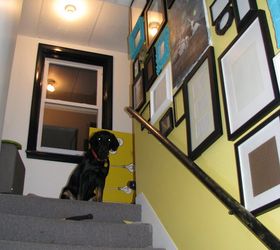 epic staircase gallery wall, stairs, wall decor