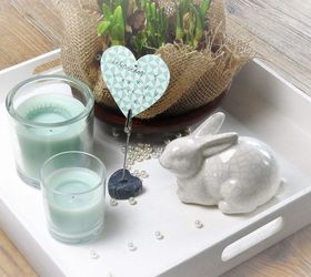 super easy spring easter decor ideas, easter decorations, flowers, home decor, seasonal holiday decor