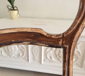 make a statement the elizabethan chair makeover, how to, painted furniture, reupholster