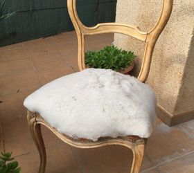 make a statement the elizabethan chair makeover, how to, painted furniture, reupholster